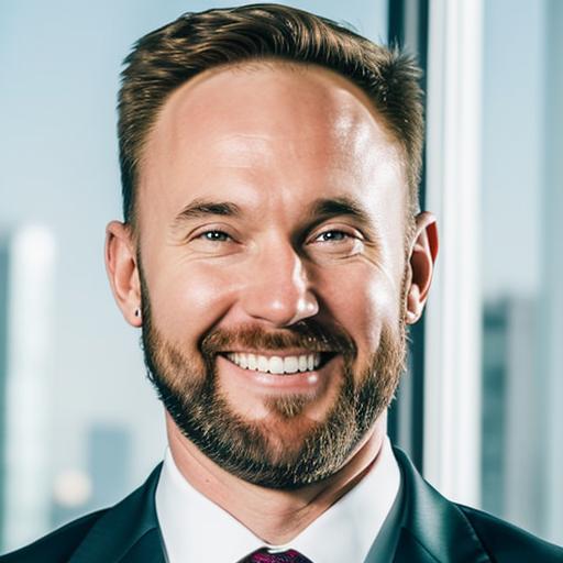 AI headshot result from Jeffrey, New York